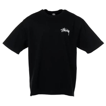 Stussy Fuzzy Dice Tee Black fuzzy dice graphic view