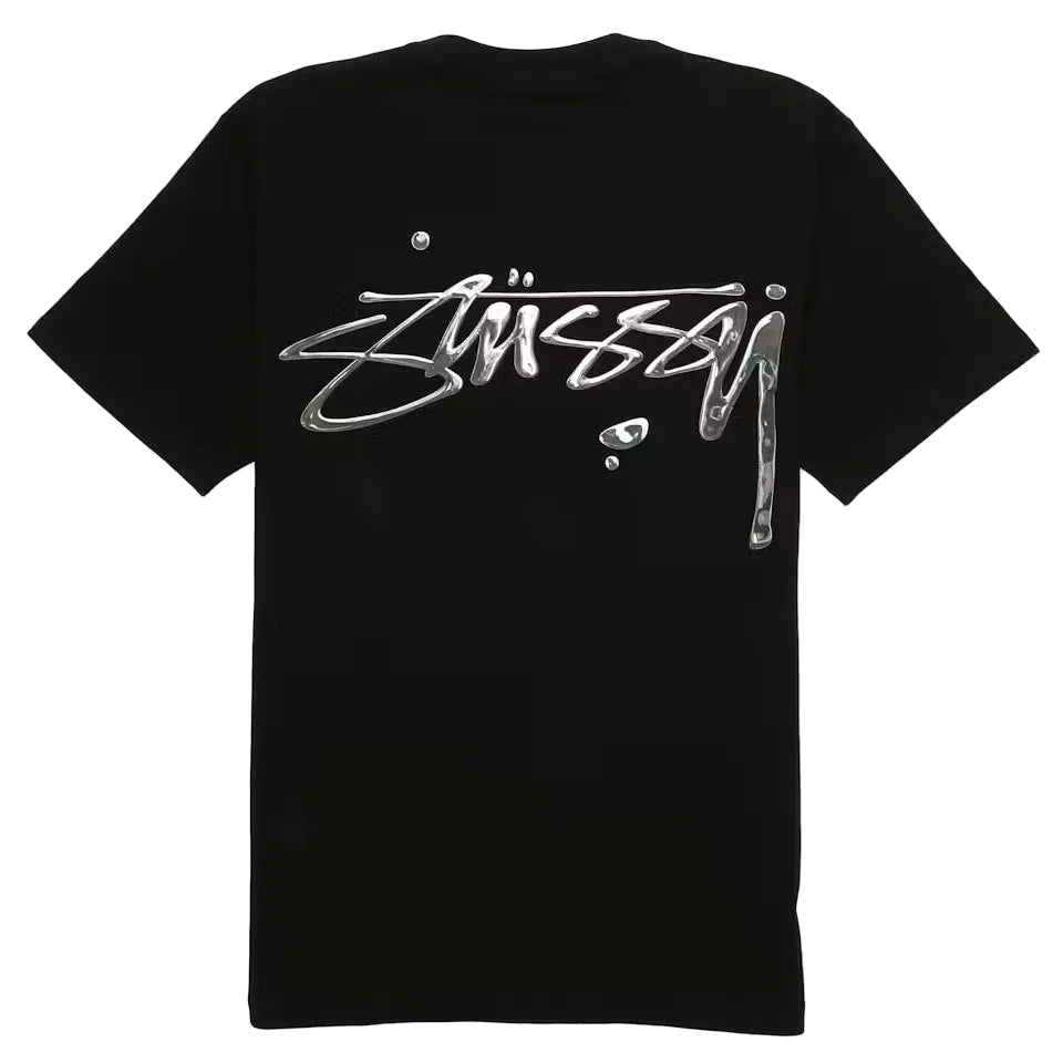 Stussy Mercury Tee Black - AFewVibe