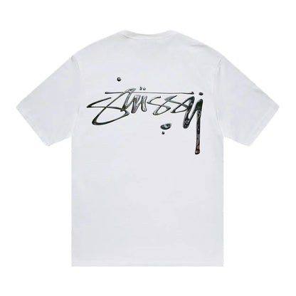Stussy Mercury Tee White - AFewVibe