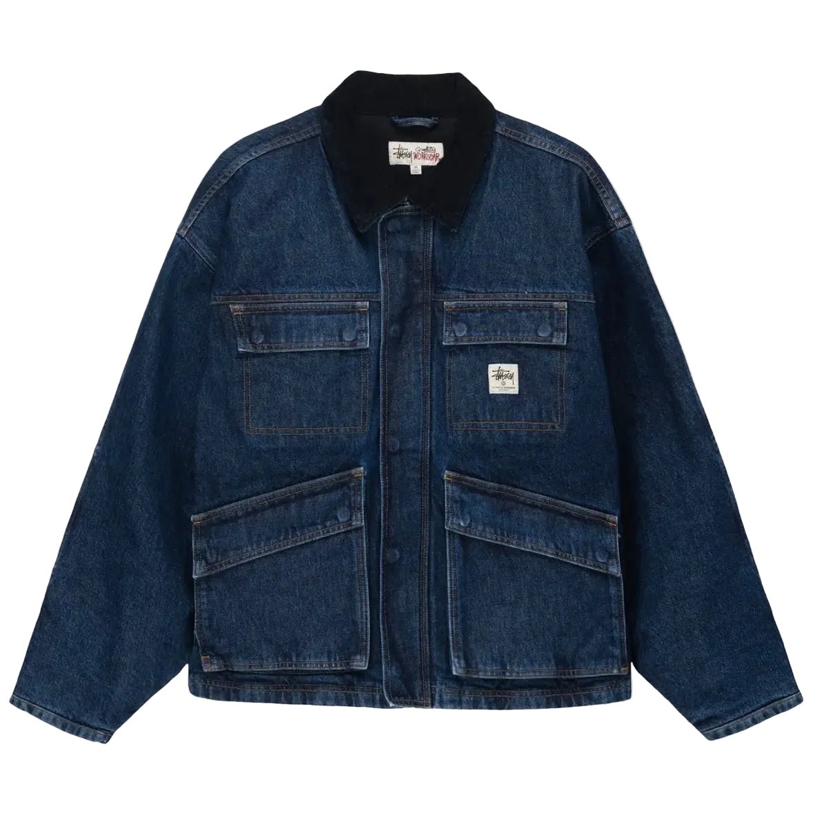 Stussy Shop Jacket One Wash - AFewVibe