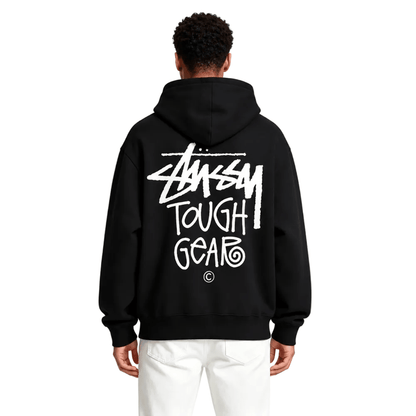 Stussy Tough Gear Hood black - AFewVibe