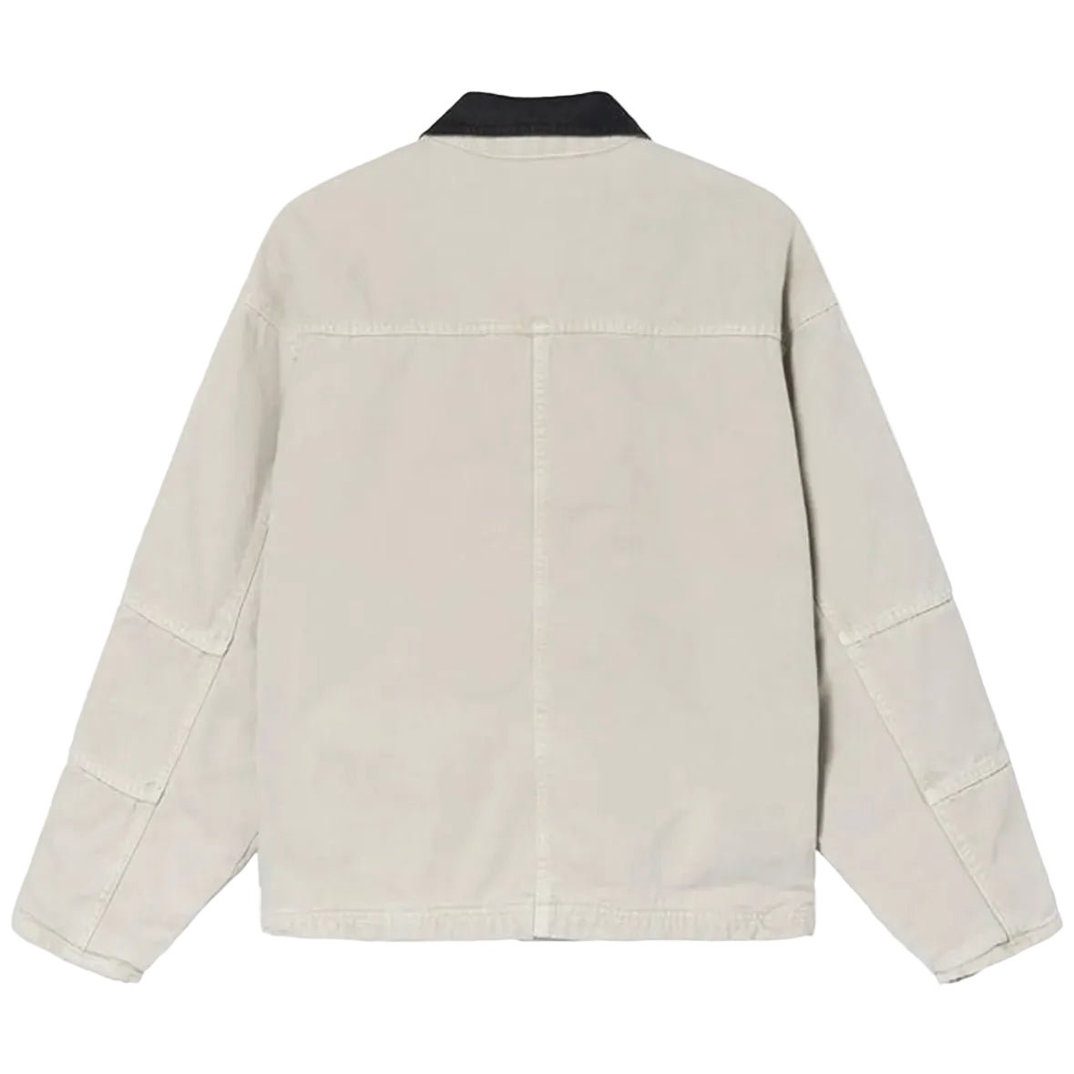 Stussy Washed Canvas Shop Jacket Bone - AFewVibe