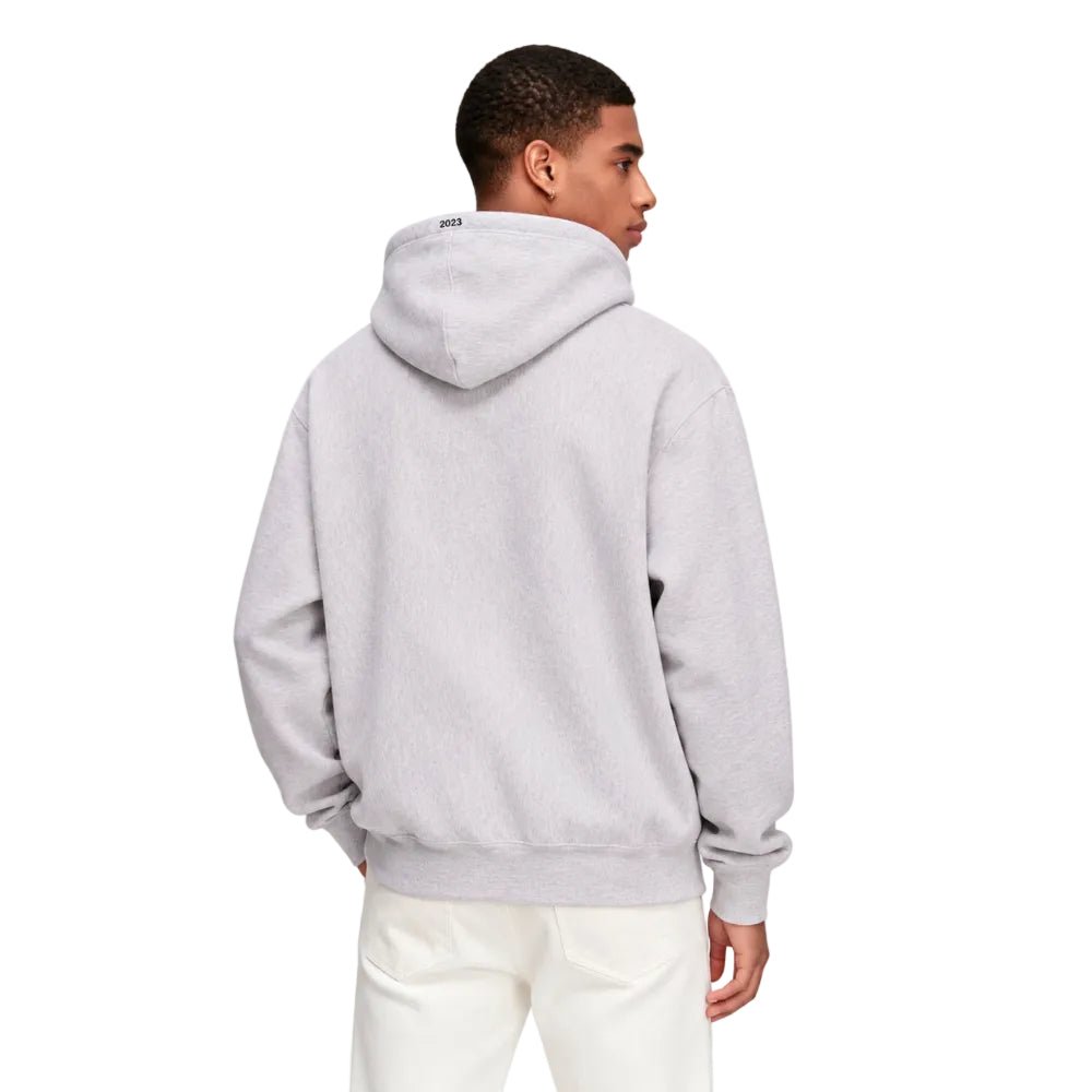 Supreme Box Logo Hooded Sweatshirt FW23 Ash Grey - AFewVibe