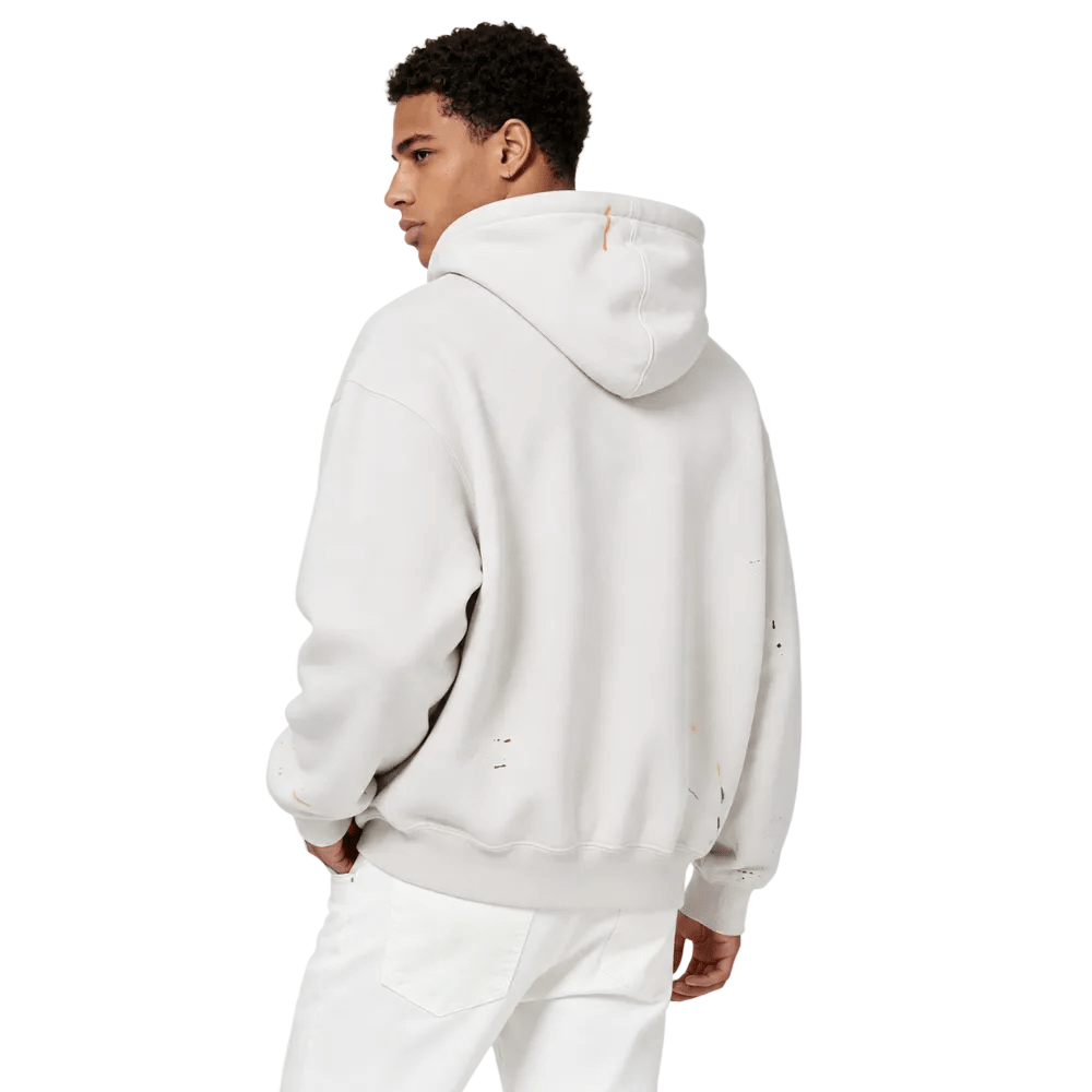 Supreme MM6 Maison Margiela Box Logo Zip Up Hooded Sweatshirt White - AFewVibe