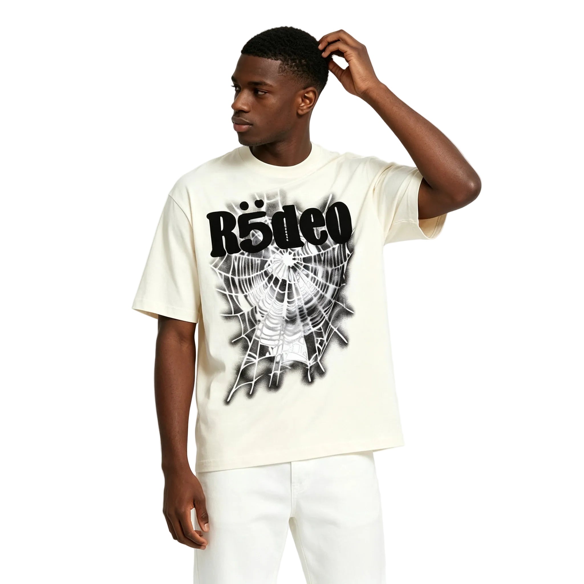 Travis Scott x Sp5der Days Before Rodeo III Tee White – AFewVibe