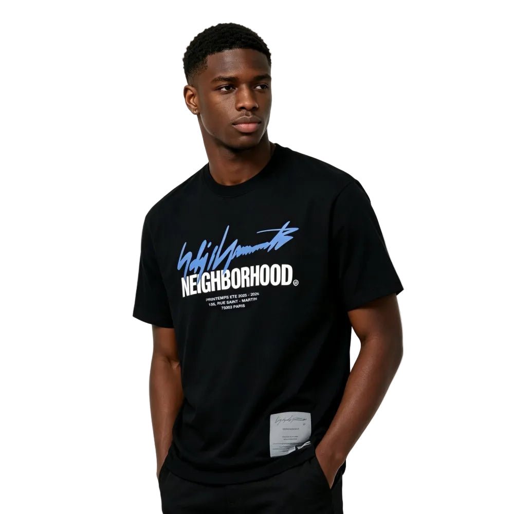 Yohji Yamamoto x NEIGHBORHOOD SS-2 Tee Black – AFewVibe