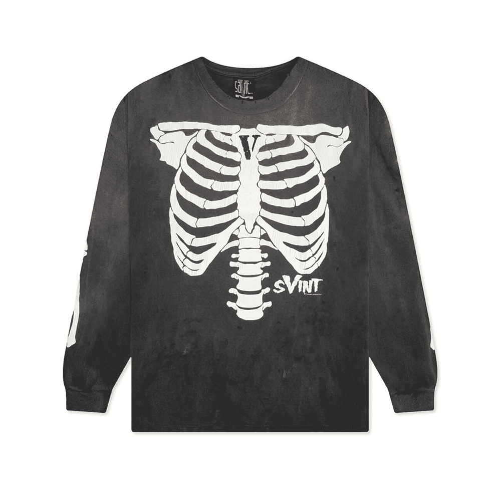 SAINT MICHAEL X VLONE BONE L/S TEE