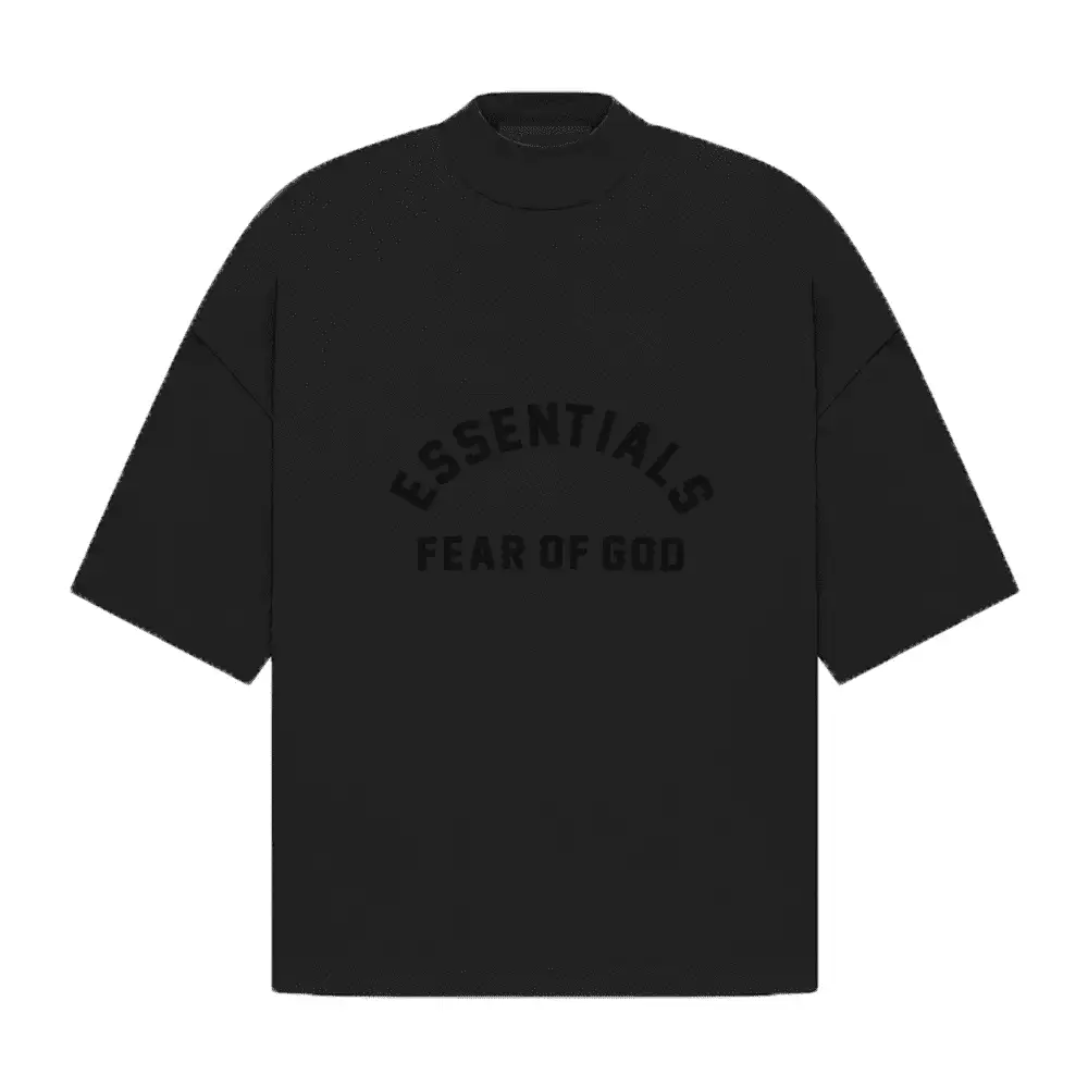 Fear of God Essentials SS23 Black Collection Tee Jet Black