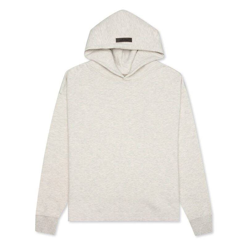 FEAR OF GOD ESSENTIALS CORE COLLECTION RELAXED HOODIE - LIGHT OATMEAL