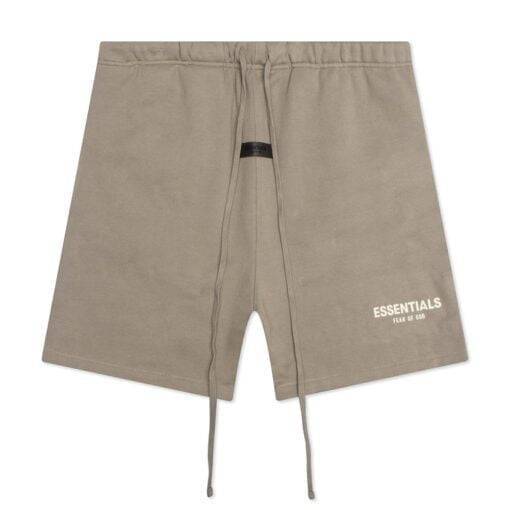 FEAR OF GOD ESSENTIALS SHORTS - DESERT TAUPE