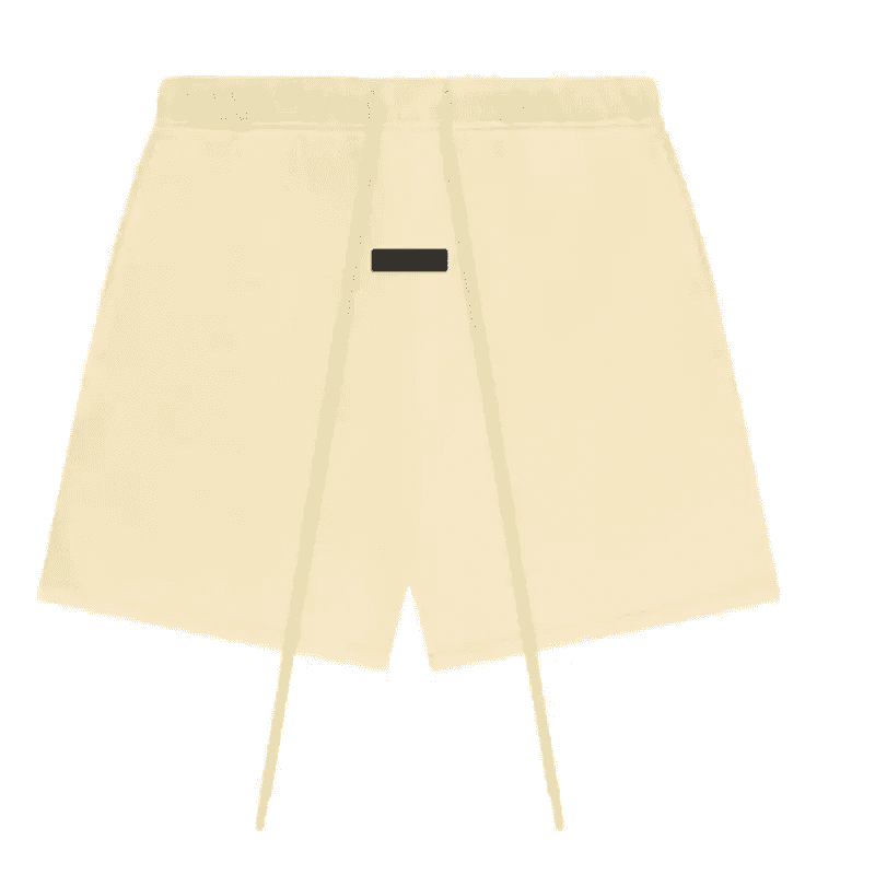 FEAR OF GOD ESSENTIALS SWEATSHORT ‘GARDEN YELLOW’