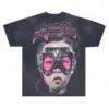 Hellstar The Future T-Shirt Black/Pink