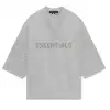 Fear Of God Essentials Heavy Jersey Football Tee 'Light Heather Grey