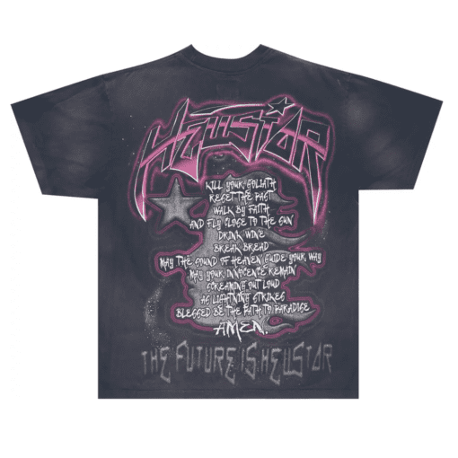 Hellstar The Future T-Shirt Black/Pink