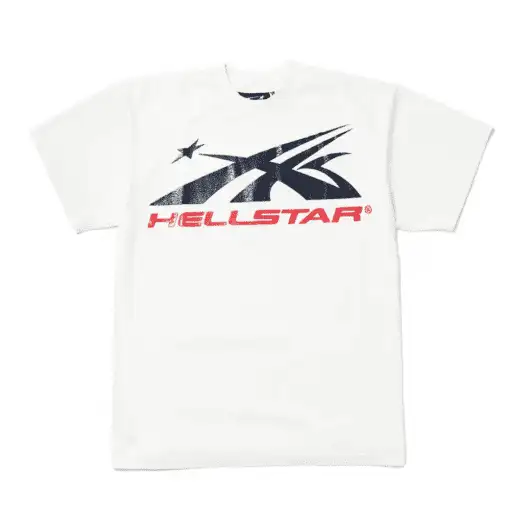 Hellstar Sport Logo Gel T-shirt White