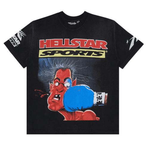 Hellstar Knock-Out T-shirt Black