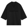 Fear Of God Essentials Heavy Jersey Football Tee 'Jet Black