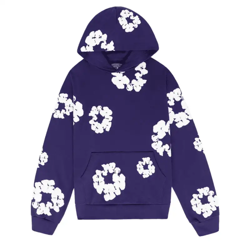 Denim Tears The Cotton Wreath Sweatshirt Purple