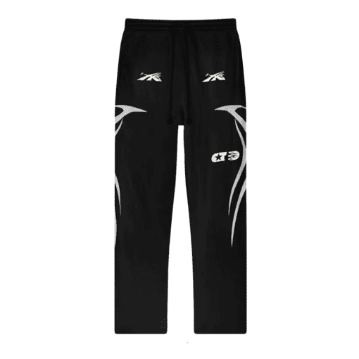 Hellstar Jet Black Sports Sweatpants