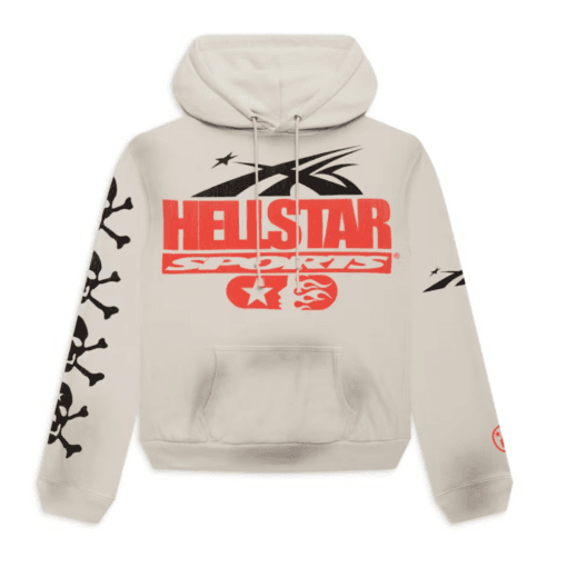 Hellstar if You Dont Like Us BeatUs Hoodie White